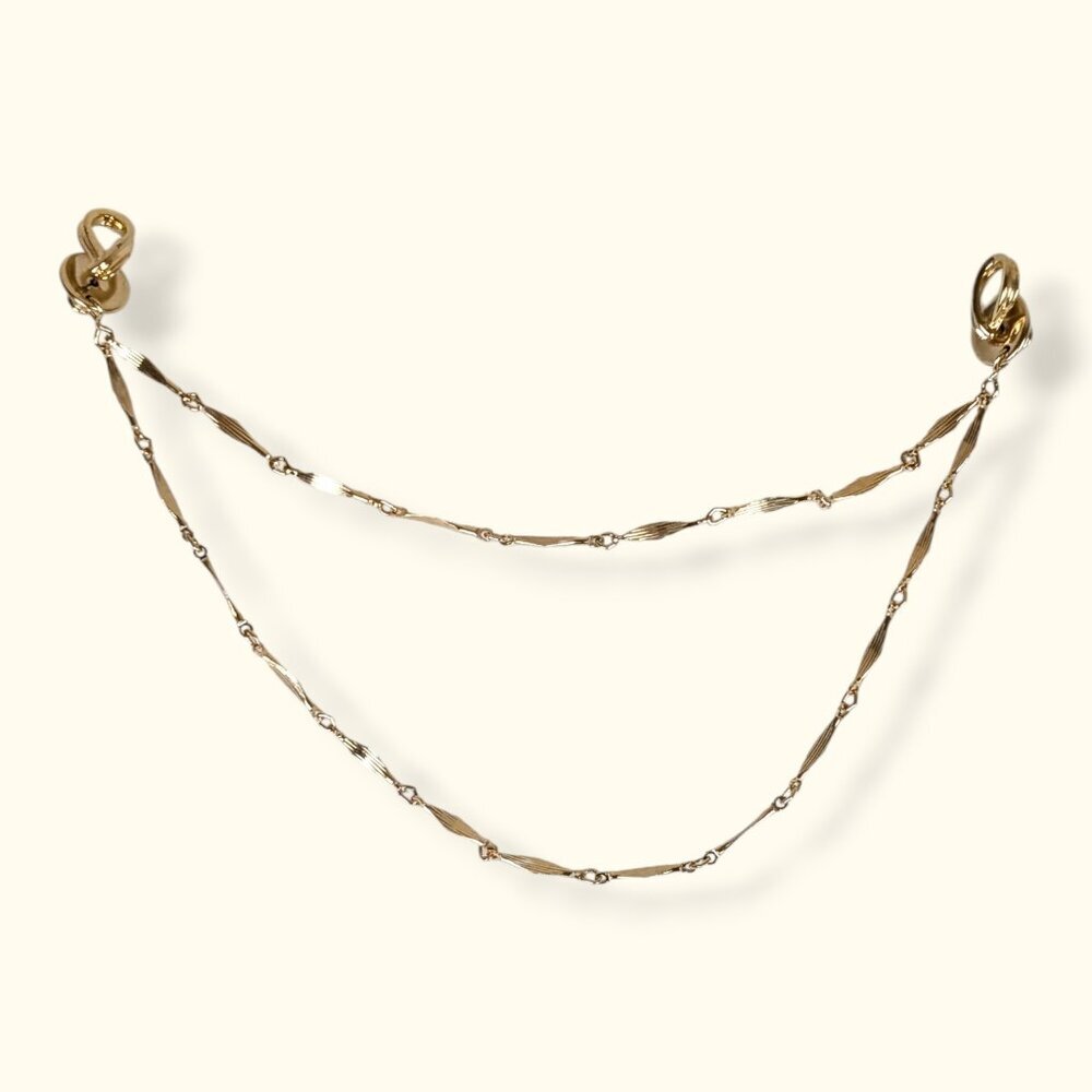 V. 2-Strand Metal Sweater Chain